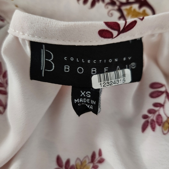 B Collection By Bobeau Bridgette Peasant Top - Picture 7 of 9